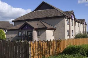 The Bedrooms at Premier Inn Glasgow (Cumbernauld)