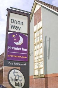 The Bedrooms at Premier Inn Glasgow