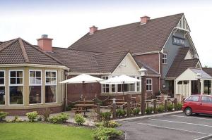 The Bedrooms at Premier Inn Glasgow