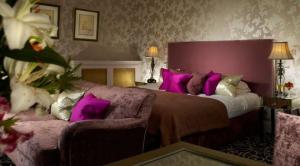 The Bedrooms at Bishopstrow House and Halycon Spa