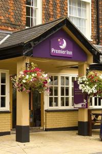 The Bedrooms at Premier Inn Godalming