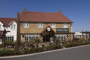 The Bedrooms at Premier Inn Frome