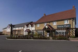 The Bedrooms at Premier Inn Frome