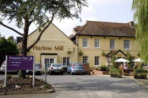 The Bedrooms at Premier Inn Harlow