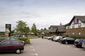 The Bedrooms at Premier Inn Hatfield