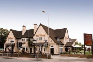 The Bedrooms at Premier Inn Ilford