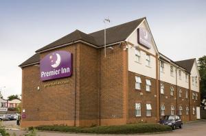 The Bedrooms at Premier Inn Ilford