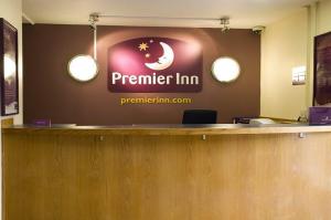 The Bedrooms at Premier Inn Ilford