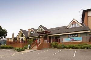 The Bedrooms at Premier Inn Harrogate