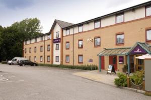 The Bedrooms at Premier Inn Harrogate