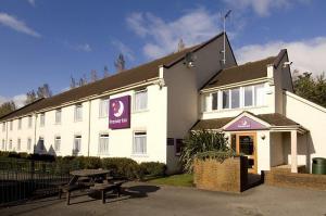 The Bedrooms at Premier Inn Preston West