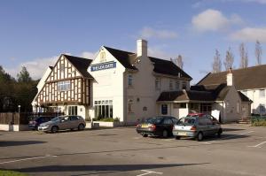 The Bedrooms at Premier Inn Preston West