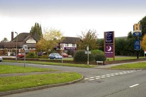 The Bedrooms at Premier Inn Wirral (Bromborough)