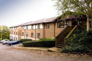 The Bedrooms at Premier Inn Wigan West