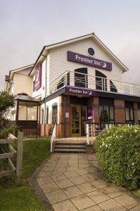 The Bedrooms at Premier Inn Warrington Centre