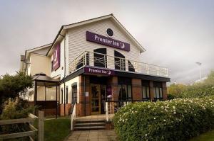 The Bedrooms at Premier Inn Warrington Centre