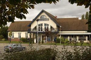 The Bedrooms at Premier Inn Warrington Centre