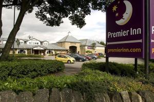 The Bedrooms at Premier Inn Bradford Airport