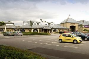 The Bedrooms at Premier Inn Bradford Airport