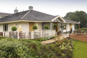 The Bedrooms at Premier Inn Ripley