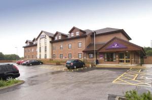 The Bedrooms at Premier Inn Ripley