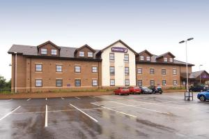 The Bedrooms at Premier Inn Ripley