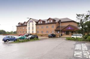 The Bedrooms at Premier Inn Ripley