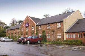 The Bedrooms at Premier Inn Macclesfield North