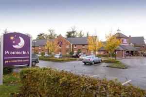 The Bedrooms at Premier Inn Macclesfield North