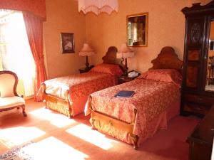 The Bedrooms at Lands of Loyal hotel