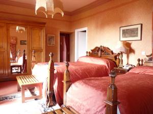 The Bedrooms at Lands of Loyal hotel