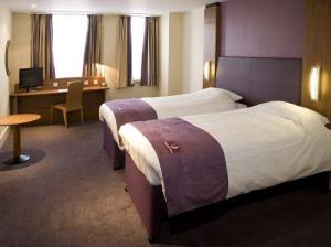 The Bedrooms at Premier Inn London Docklands