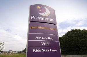 The Bedrooms at Premier Inn Llantrisant