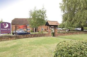 The Bedrooms at Premier Inn Sandhurst