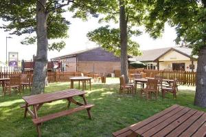 The Bedrooms at Premier Inn Sittingbourne Kent