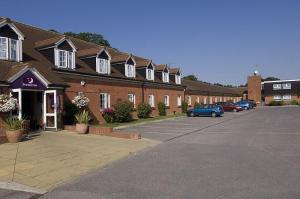 The Bedrooms at Premier Inn Southampton West