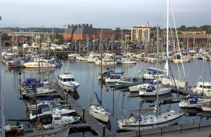 The Bedrooms at Salthouse Harbour Hotel