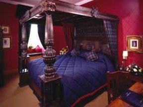 The Bedrooms at Dalhousie Castle and Spa