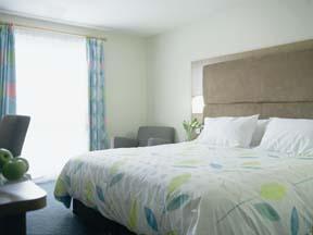 The Bedrooms at The Big Blue Hotel - Pleasure Beach Resort
