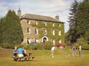 The Bedrooms at Castell Malgwyn Hotel