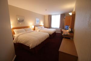 The Bedrooms at Future Inn Cardiff Bay