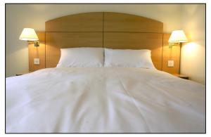 The Bedrooms at Campanile Hotel Leicester