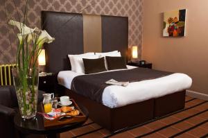 The Bedrooms at Best Western Glasgow city hotel