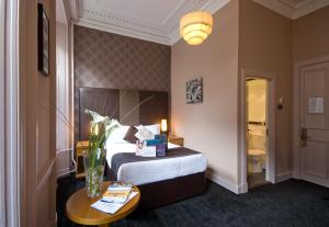 The Bedrooms at Best Western Glasgow city hotel