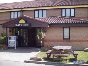 The Bedrooms at Days Inn Stansted Bishops Stortford