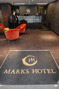 The Bedrooms at Marks Hotel