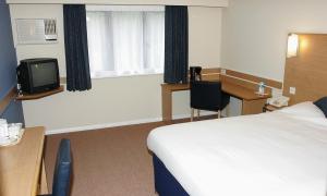 The Bedrooms at Days Inn Warwick