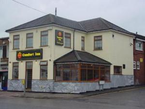 The Bedrooms at Comfort Inn near Mallory Park