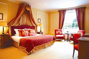 The Bedrooms at Rowton Hall Hotel