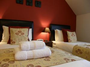 The Bedrooms at Avalon Guest House